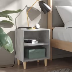 VidaXL 805787 nightstand/bedside table Concrete colour