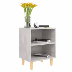 VidaXL 805788 nightstand/bedside table Concrete colour