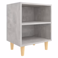VidaXL 805788 nightstand/bedside table Concrete colour - Additional view 4