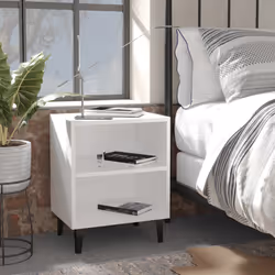 VidaXL 805797 nightstand/bedside table White
