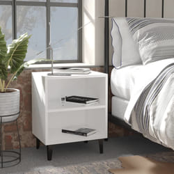 VidaXL 805798 nightstand/bedside table White