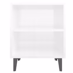 VidaXL 805809 nightstand/bedside table White - Additional view 4