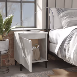 VidaXL 805842 nightstand/bedside table Concrete colour
