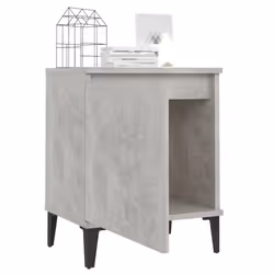 VidaXL 805842 nightstand/bedside table Concrete colour - Additional view 4