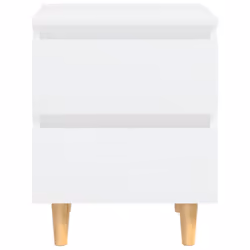 VidaXL 805852 nightstand/bedside table White - Additional view 4