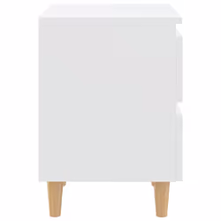 VidaXL 805852 nightstand/bedside table White - Additional view 5