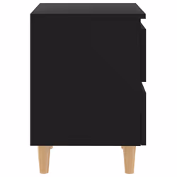 VidaXL 805853 nightstand/bedside table Black - Additional view 4