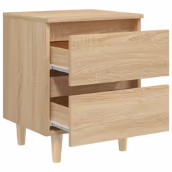 VidaXL 805857 nightstand/bedside table Oak - Additional view 5