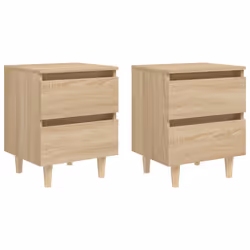 VidaXL 805858, Oak, 400 mm, 350 mm, 500 mm, 2 pc(s)