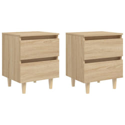 VidaXL 805858 nightstand/bedside table Oak
