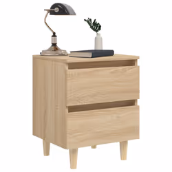 VidaXL 805858 nightstand/bedside table Oak - Additional view 8