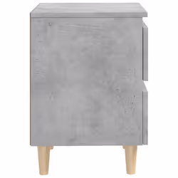 VidaXL 805859 nightstand/bedside table Concrete colour - Additional view 4
