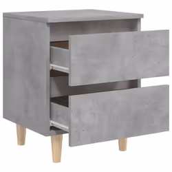 VidaXL 805859 nightstand/bedside table Concrete colour - Additional view 5