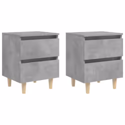 VidaXL 805860, Concrete colour, 400 mm, 350 mm, 500 mm, 2 pc(s)