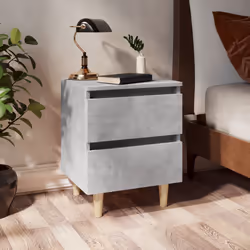 VidaXL 805860 nightstand/bedside table Concrete colour