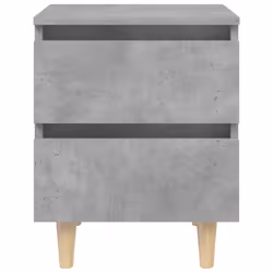 VidaXL 805860 nightstand/bedside table Concrete colour - Additional view 4