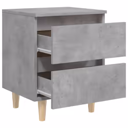 VidaXL 805860 nightstand/bedside table Concrete colour - Additional view 6