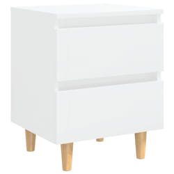 VidaXL 805863 nightstand/bedside table White