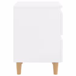 VidaXL 805864 nightstand/bedside table White - Additional view 5