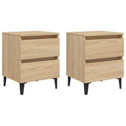 VidaXL 805876 nightstand/bedside table Oak