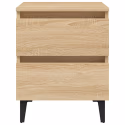 VidaXL 805876 nightstand/bedside table Oak - Additional view 4