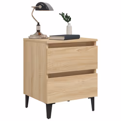 VidaXL 805876 nightstand/bedside table Oak - Additional view 8