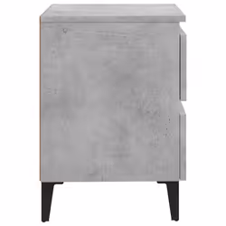 VidaXL 805877 nightstand/bedside table Concrete colour - Additional view 4