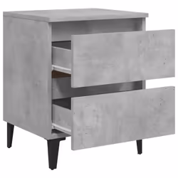 VidaXL 805878 nightstand/bedside table Concrete colour - Additional view 6