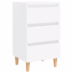 VidaXL 805887, White, Wood, 400 mm, 350 mm, 690 mm, 1 pc(s)