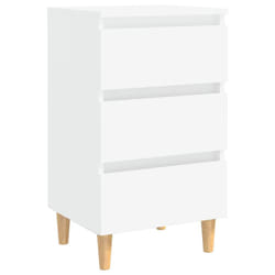 VidaXL 805887 nightstand/bedside table White