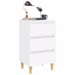 VidaXL 805887 nightstand/bedside table White
