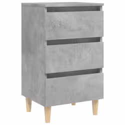VidaXL 805896 nightstand/bedside table Concrete colour - Additional view 5