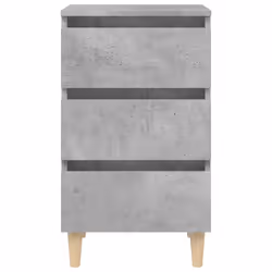 VidaXL 805896 nightstand/bedside table Concrete colour - Additional view 6
