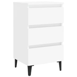 VidaXL 805905 nightstand/bedside table White