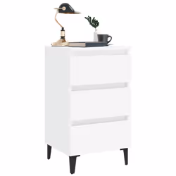 VidaXL 805905 nightstand/bedside table White