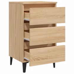 VidaXL 805911 nightstand/bedside table Oak - Additional view 7
