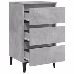VidaXL 805913 nightstand/bedside table Concrete colour - Additional view 6
