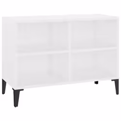 VidaXL 805932, White, Metal, Wood, 695 mm, 300 mm, 500 mm, 1 pc(s)