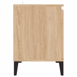 vidaXL TV Cabinet with Metal Legs Sonoma Oak Bedroom TV Stand Hifi Cabinet - Additional view 7