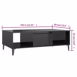 VidaXL 806029 coffee/side/end table - Additional view 7