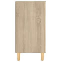 vidaXL Sideboard Sonoma Oak Engineered Wood Book Storage Cabinet Standing Rack - Additional view 6