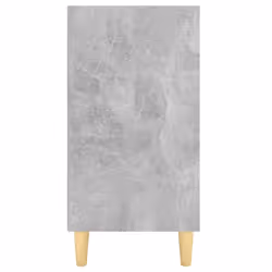 vidaXL Sideboard Concrete Grey Engineered Wood Storage Cabinet Standing Shelf - Additional view 6