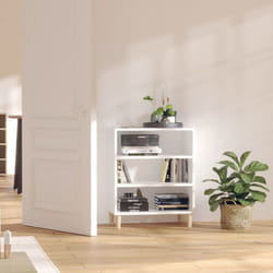 vidaXL Sideboard White Engineered Wood Furniture Storage Cabinet Side Cabinet