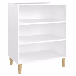 vidaXL Sideboard White Engineered Wood Furniture Storage Cabinet Side Cabinet