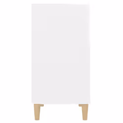 vidaXL Sideboard White Engineered Wood Furniture Storage Cabinet Side Cabinet - Additional view 6