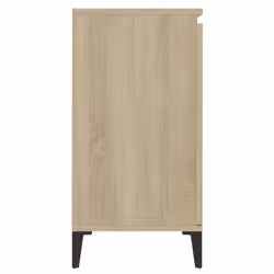 vidaXL Sideboard Sonoma Oak Engineered Wood Storage Cabinet Indoor Furniture - Additional view 6