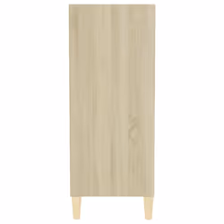 vidaXL Sideboard Sonoma Oak Engineered Wood Storage Cabinet Indoor Furniture - Additional view 6