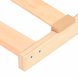 vidaXL Slatted Bed Base with 13 Slats 80x200 cm Bedroom Wooden Bed Fame Slat - Additional view 4