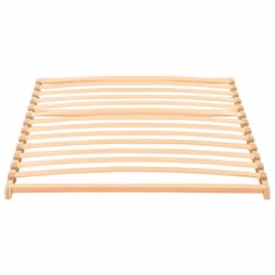 vidaXL Slatted Bed Base with 13 Slats 90x200 cm Bedroom Wooden Bed Fame Slat - Additional view 2