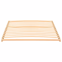 vidaXL Slatted Bed Base with 13 Slats 120x200 cm Bedroom Wooden Bed Fame Slat - Additional view 2